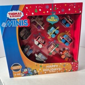 Thomas & Friends Minis Happy Holiday 10pk 2019 Train